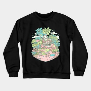 Sun Waves Crewneck Sweatshirt